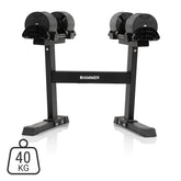 Set Gantere Reglabile cu Suport Hammer StrongLock
